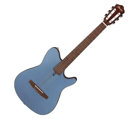 Đàn Guitar Acoustic Ibanez FRH10N, Indigo Blue Metallic Flat
