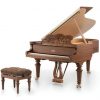 Đàn Piano Grand Fazioli Walnut Strauss