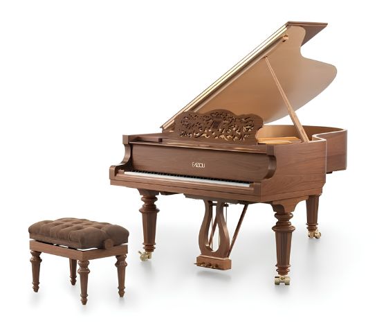 Đàn Piano Grand Fazioli Walnut Strauss