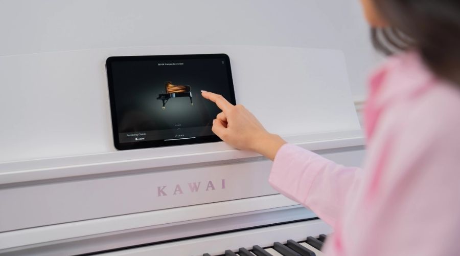 Kawai CN-27 hỗ trợ linh hoạt trên nhiều thiết bị