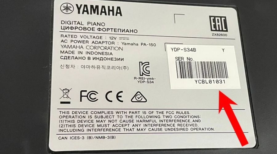 lưu ý khi chọn piano điện Yamaha