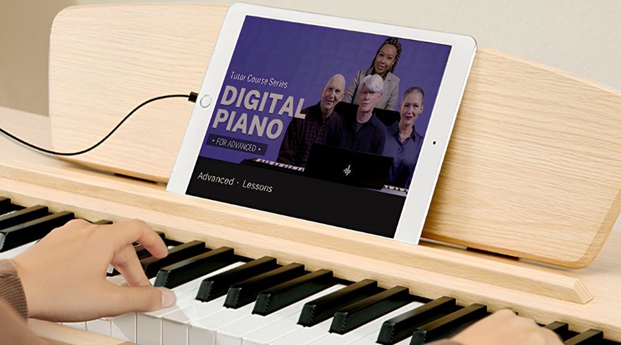 Piano điện có thể kết nối với USB có dây