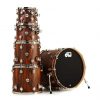 Trống Cơ DW Collector’s Series Mapa Burl Exotic 5-Pcs Shell Pack – Cobalt Blue to Natural Fade