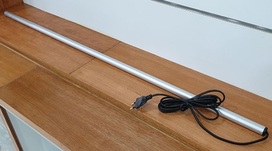 Ống sấy đàn gồm vỏ nhôm và dây điện trở