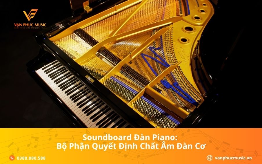Soundboard Đàn Piano: Bộ Phận Quyết Định Chất Âm Đàn Cơ