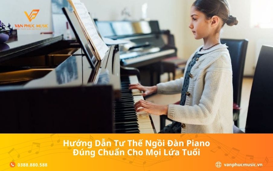 Hướng Dẫn Tư Thế Ngồi Đàn Piano Đúng Chuẩn Cho Mọi Lứa Tuổi