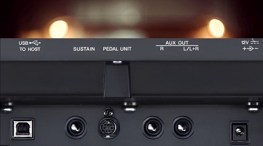 P-125 có USB Audio Interface kết nối với máy tính