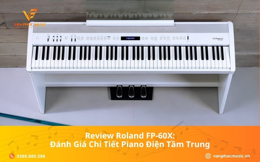 Review Roland FP-60X: Đánh Giá Chi Tiết Piano Điện Tầm Trung