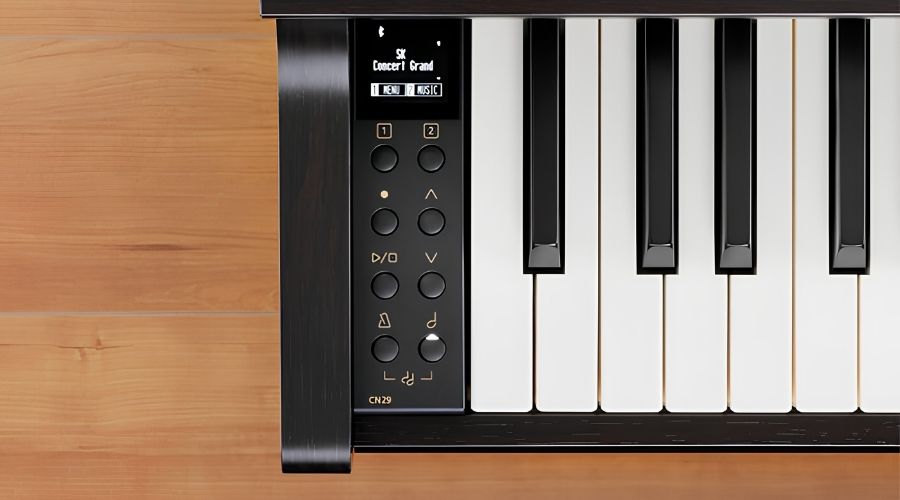 CN29 có 19 âm sắc, chỉnh âm qua Virtual Technician